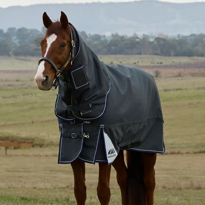 WeatherBeeta ComFiTec Ultra 360g Turnout Detach-A-Neck - Charcoal