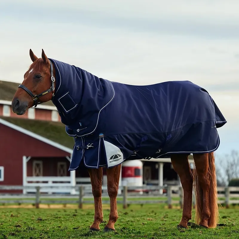 WeatherBeeta ComFiTec Ultra 360g Turnout Detach-A-Neck - Navy