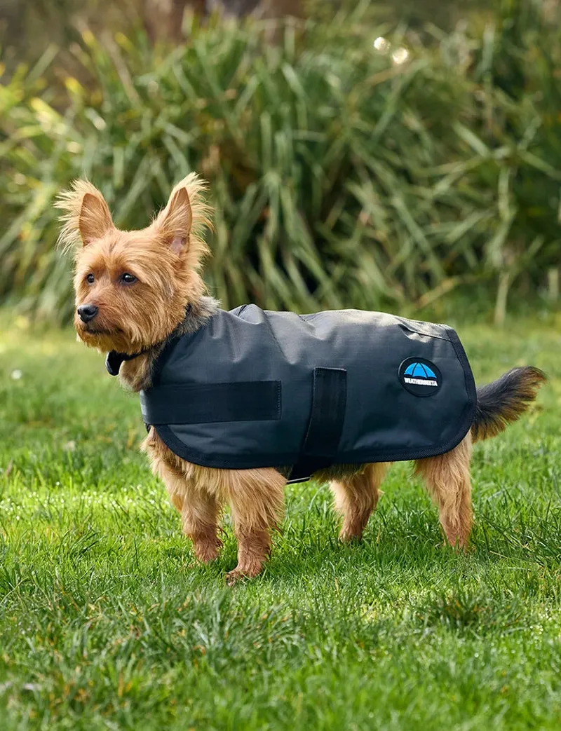 WeatherBeeta ComFiTec Classic Waterproof Dog Coat - Charcoal