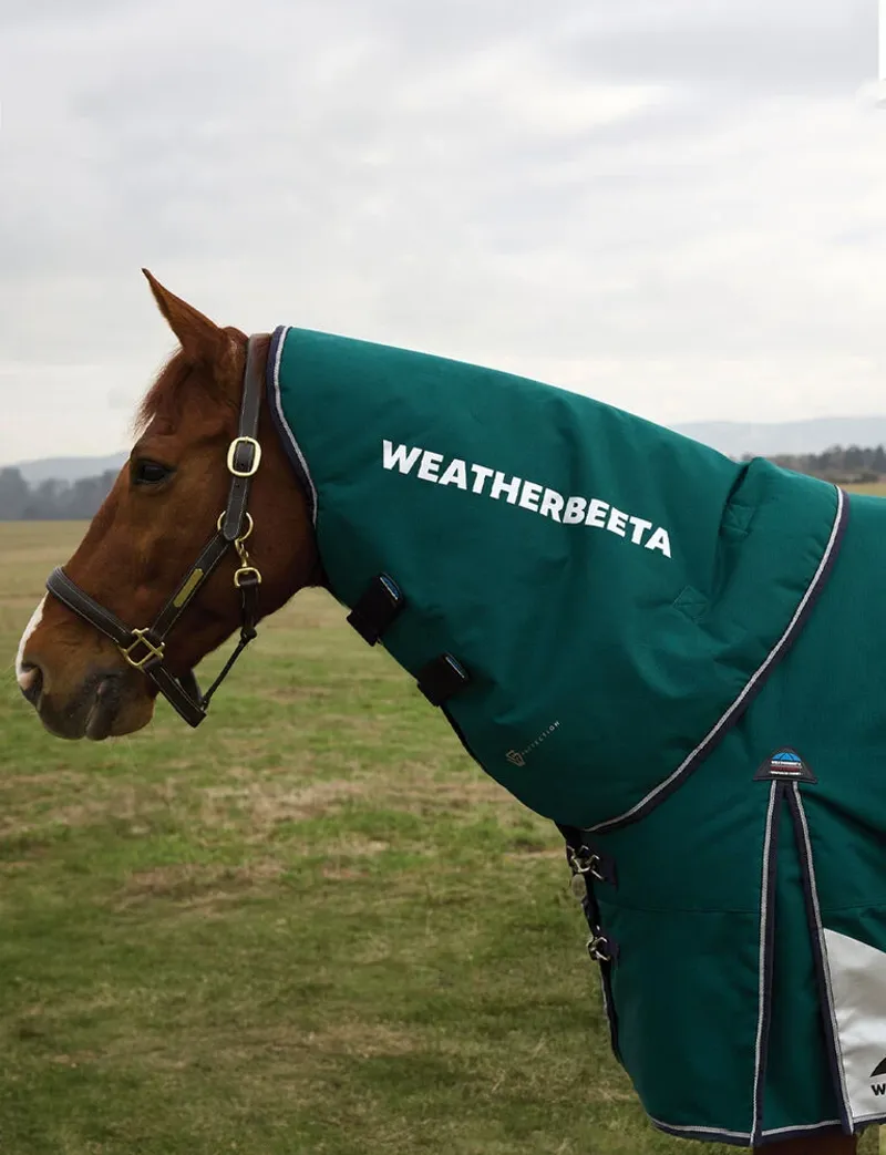 WeatherBeeta ComFiTec Plus 0G Dynamic Turnout Rug Neck Cover - Forest Green