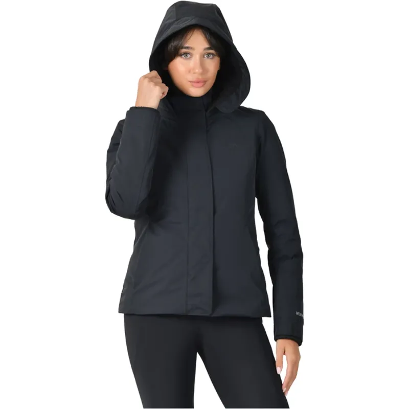 WeatherBeeta Protect  Waterproof Jacket With High Neck Ladies - Black-3