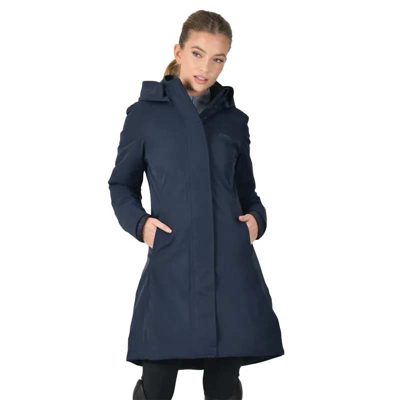 WeatherBeeta All Purpose Waterproof Longline Ladies Jacket - Navy