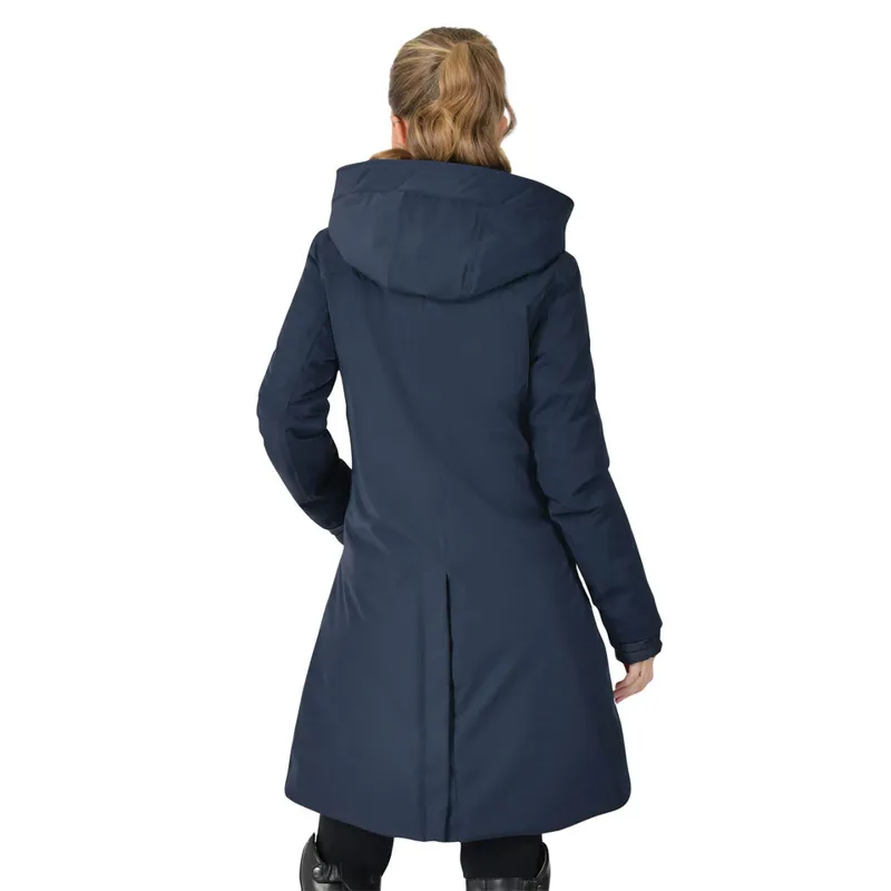 WeatherBeeta All Purpose Waterproof Longline Ladies Jacket - Navy-1