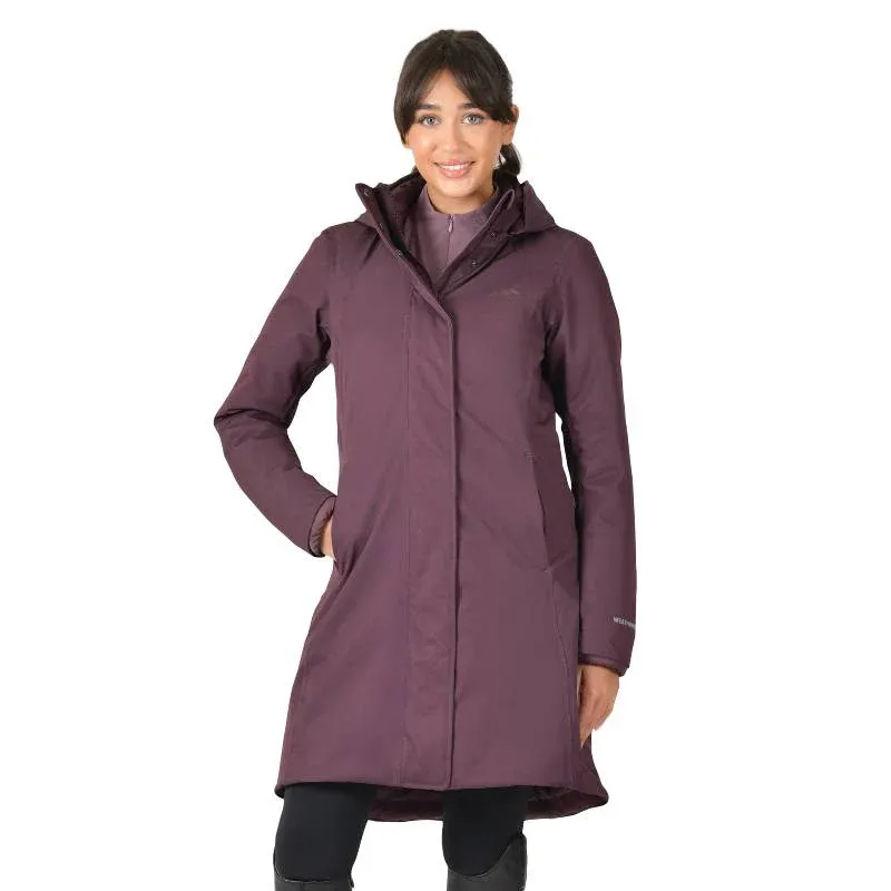 WeatherBeeta All Purpose Waterproof Longline Ladies Jacket - Mulberry