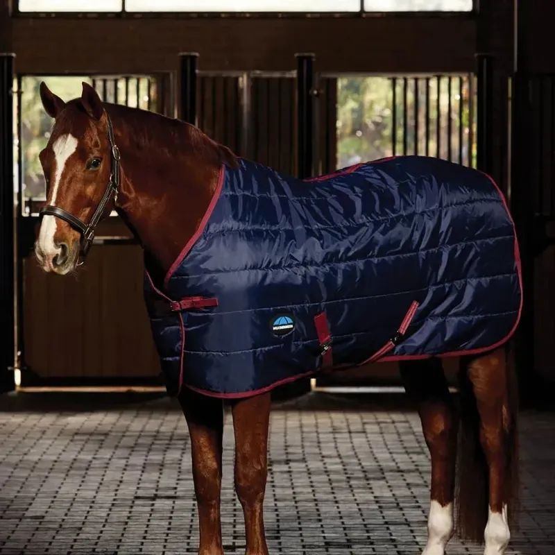 WeatherBeeta Stable Rug 220g - Navy/Burgundy