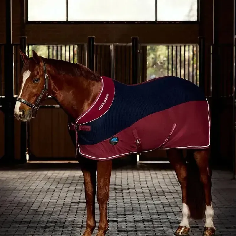 WeatherBeeta Thermo-Air Cooler Rug Standard Neck - Navy/Burgundy
