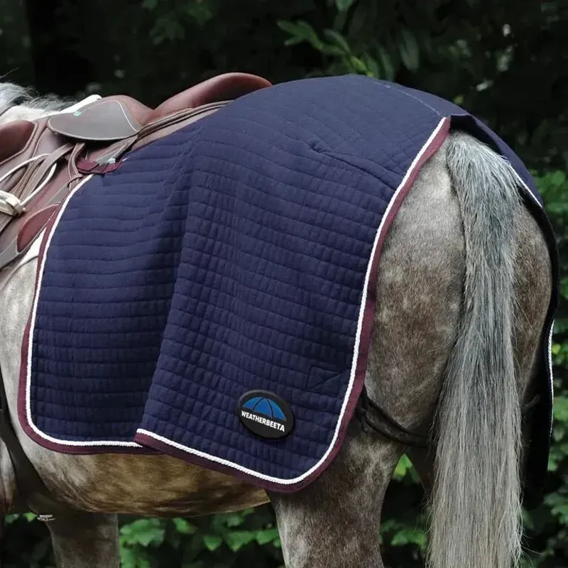 WeatherBeeta Thermocell Quarter Sheet - Navy/Burgundy