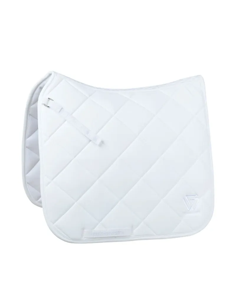 WeatherBeeta Soft Shell Pro 3D Air-Tec Dressage Saddle Pad - White