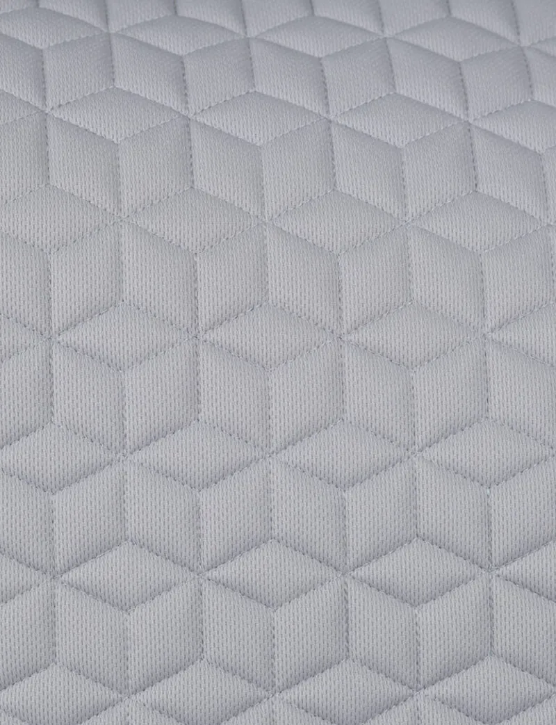 WeatherBeeta Suede Elite Air-Tec Dressage Saddle Pad - White-3