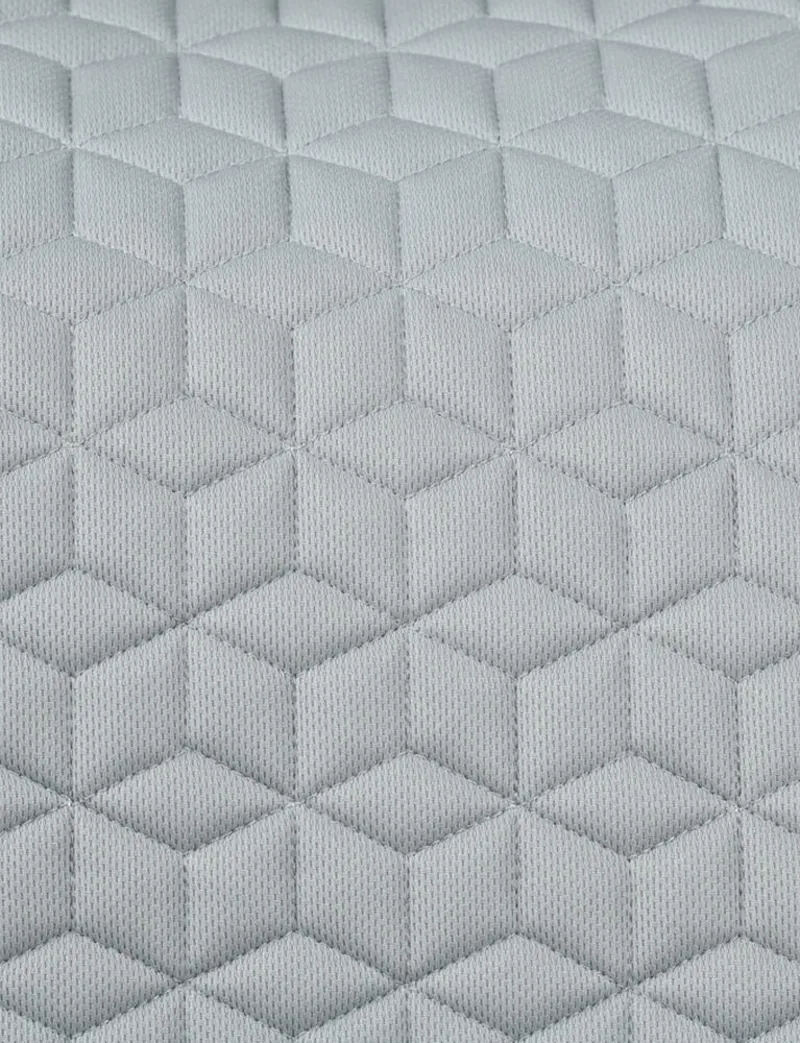 WeatherBeeta Suede Elite Air-Tec Jump Shaped Saddle Pad - White-4