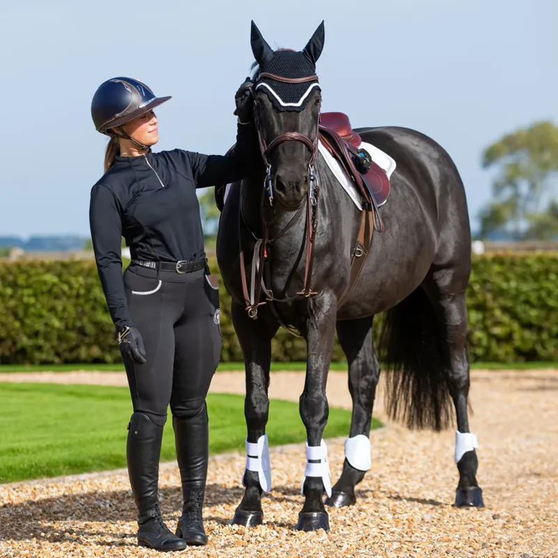 Equilibrium Tri-Zone Fetlock Boots - White-2