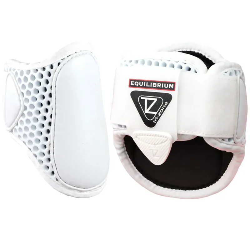Equilibrium Tri-Zone Fetlock Boots - White