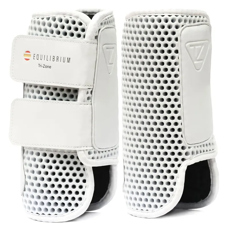 Equilibrium Tri-Zone Impact Sports Front Boots - White