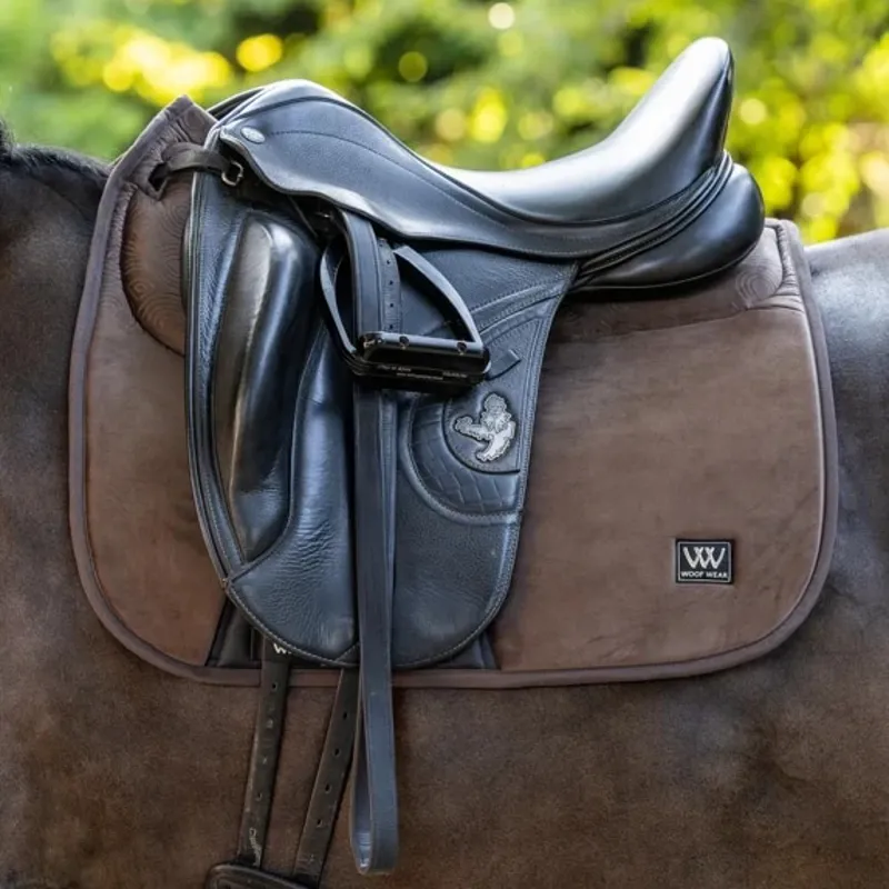 Woof Wear Elite Comfort Plus Dressage Saddlepad - Chocolate