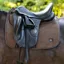 Woof Wear Elite Comfort Plus Dressage Saddlepad - Chocolate