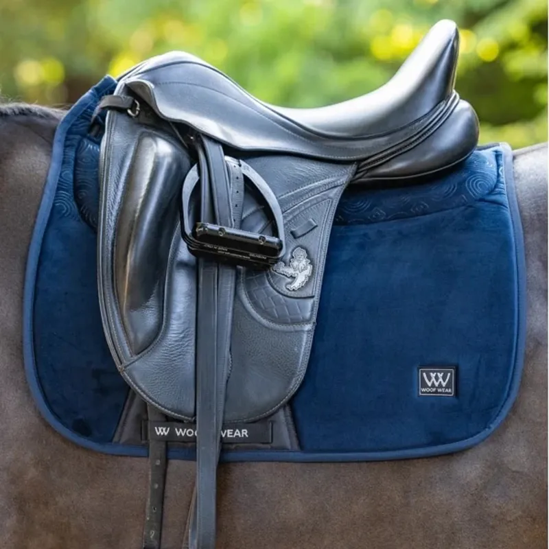 Woof Wear Elite Comfort Plus Dressage Saddlepad - Navy