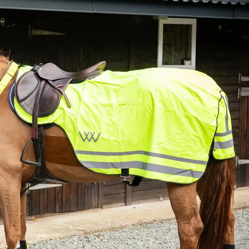 Woof Wear Winter Exercise Sheet - Hi Vis Yellow