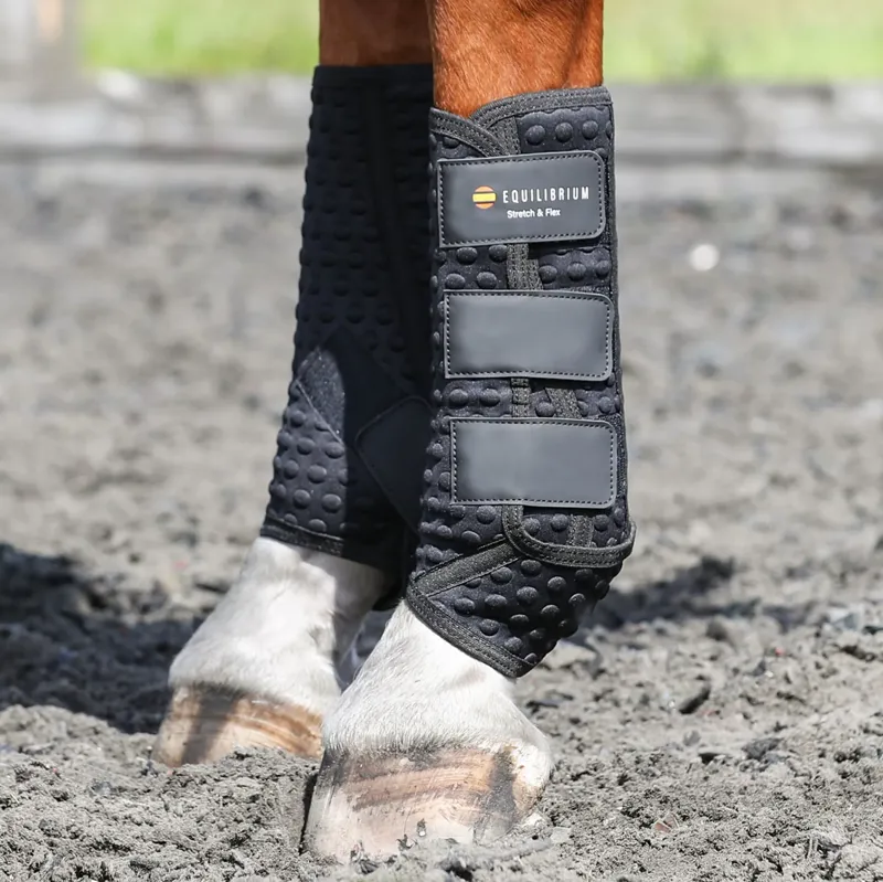 Equilibrium Stretch and Flex Training Wraps - Black-1