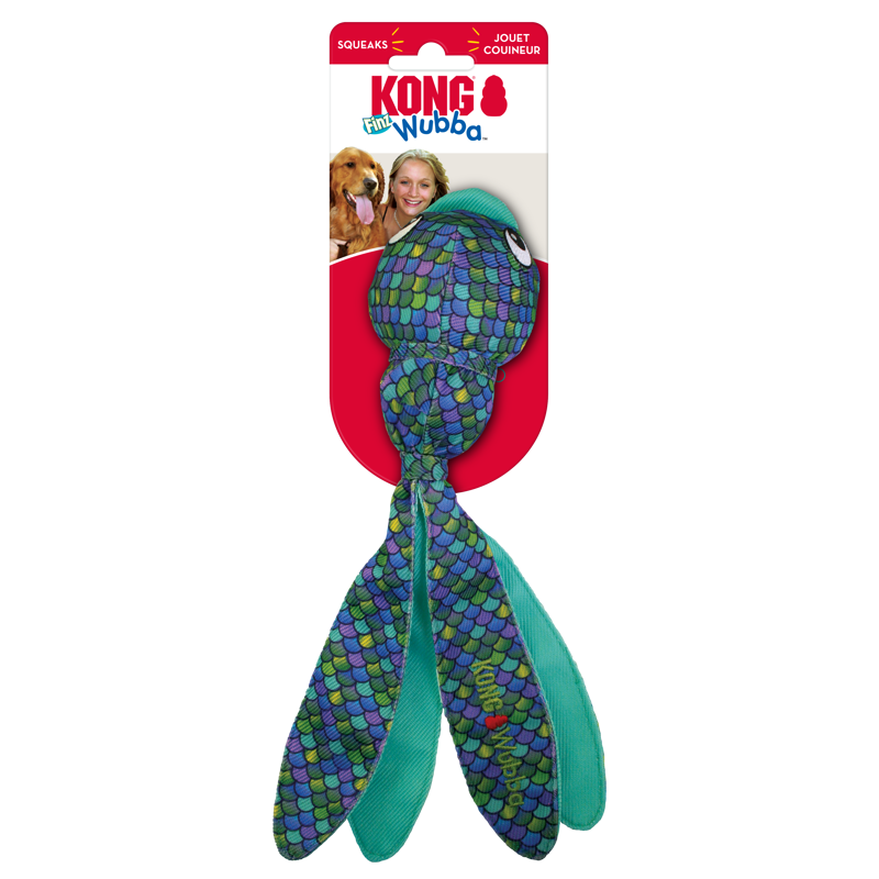 KONG Wubba Finz - Blue-1