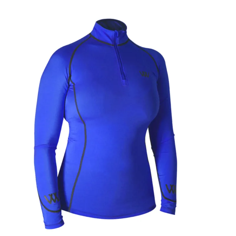 Woof Wear Performance Riding Base Layer - Electric Blue