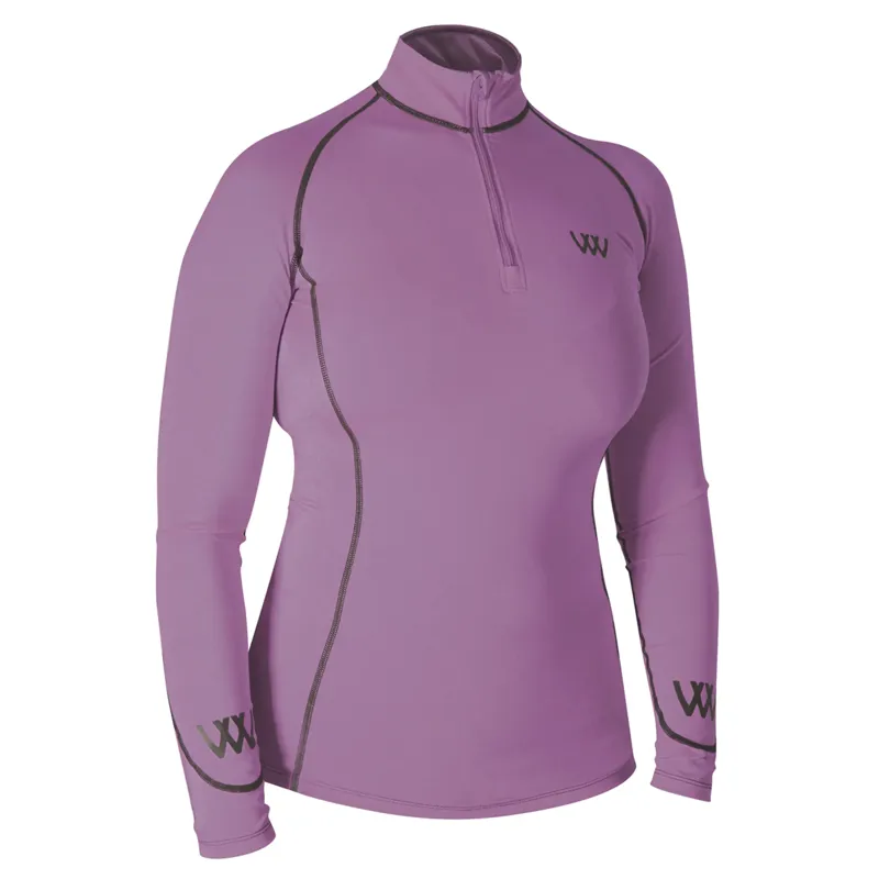 Woof Wear Performance Riding Base Layer - Lilac