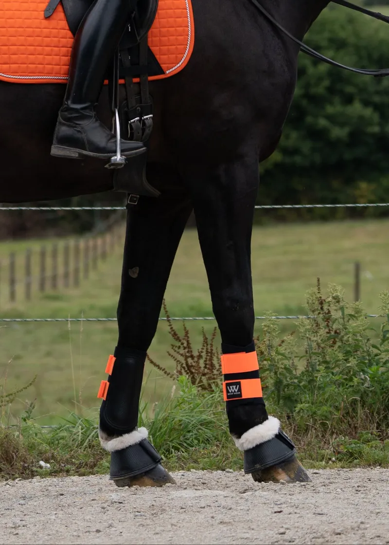 Woof Wear Club Brushing Boot - Orange-1