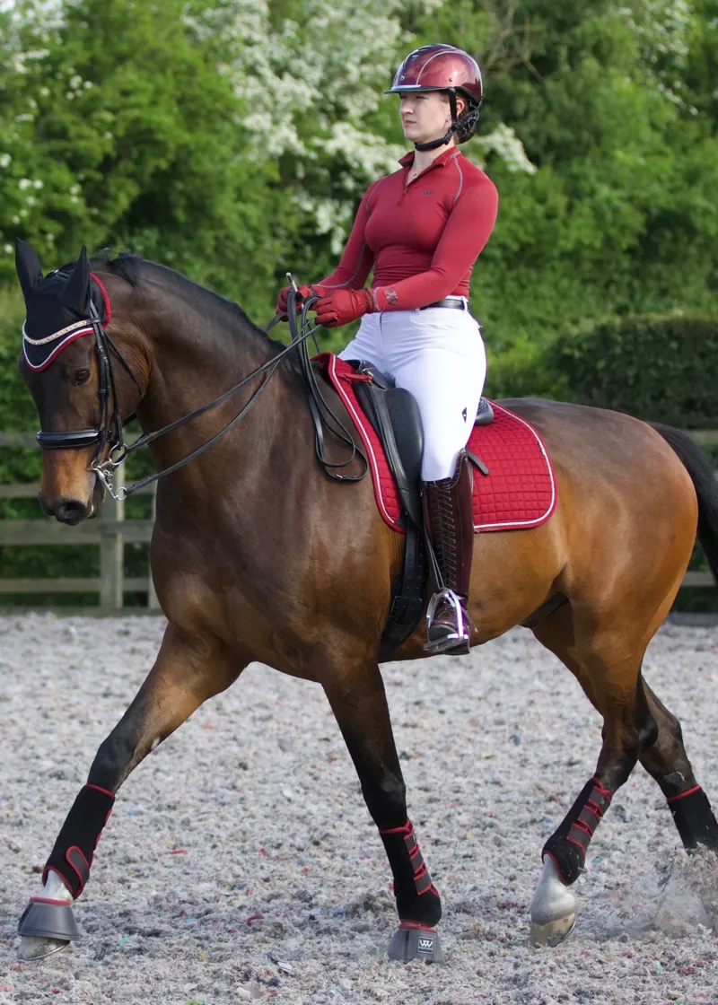 Woof Wear Performance Riding Base Layer - Shiraz-1