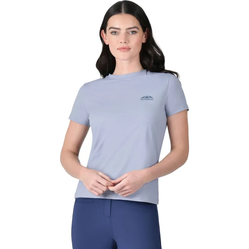 WeatherBeeta Ladies Relaxed UV Short Sleeve - Tee Blue Stone-3
