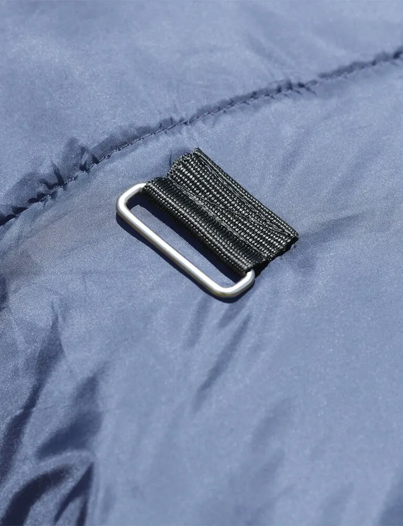 WeatherBeeta ComFiTec Tyro Turnout 360g Combo Neck Rug - Navy/Charcoal -2