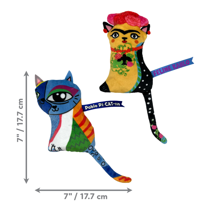 KONG Cat Artz Kahlo and Picasso - 2 pack -1