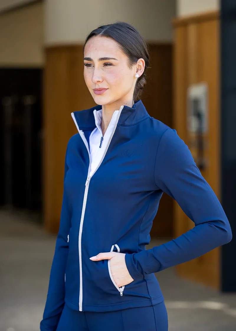 Woof Wear Women's All Season Training Jacket - Navy-3