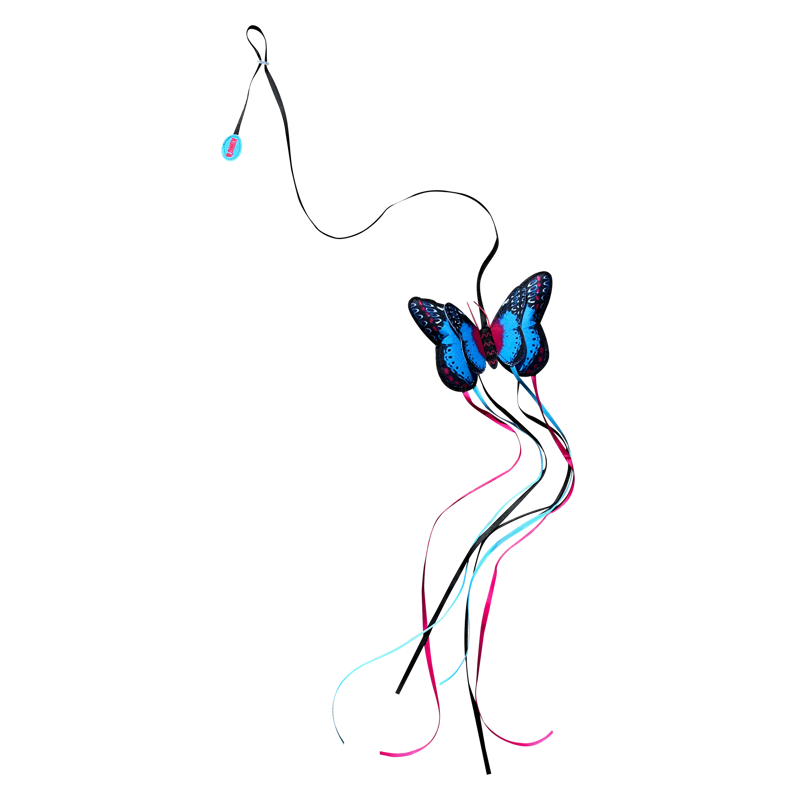 KONG Cat Butterfly Teaser Colour Assorted-6