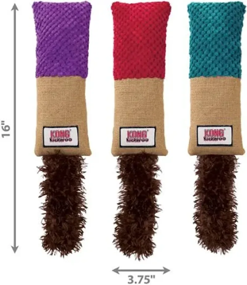 KONG Cat Kickeroo Cuddler Colour Assorted -1