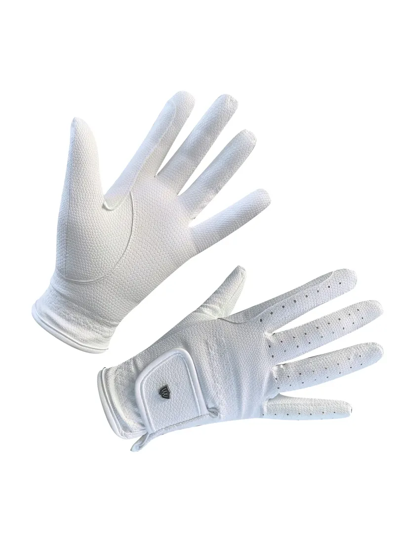 Woof Wear Competition Riding Glove - White