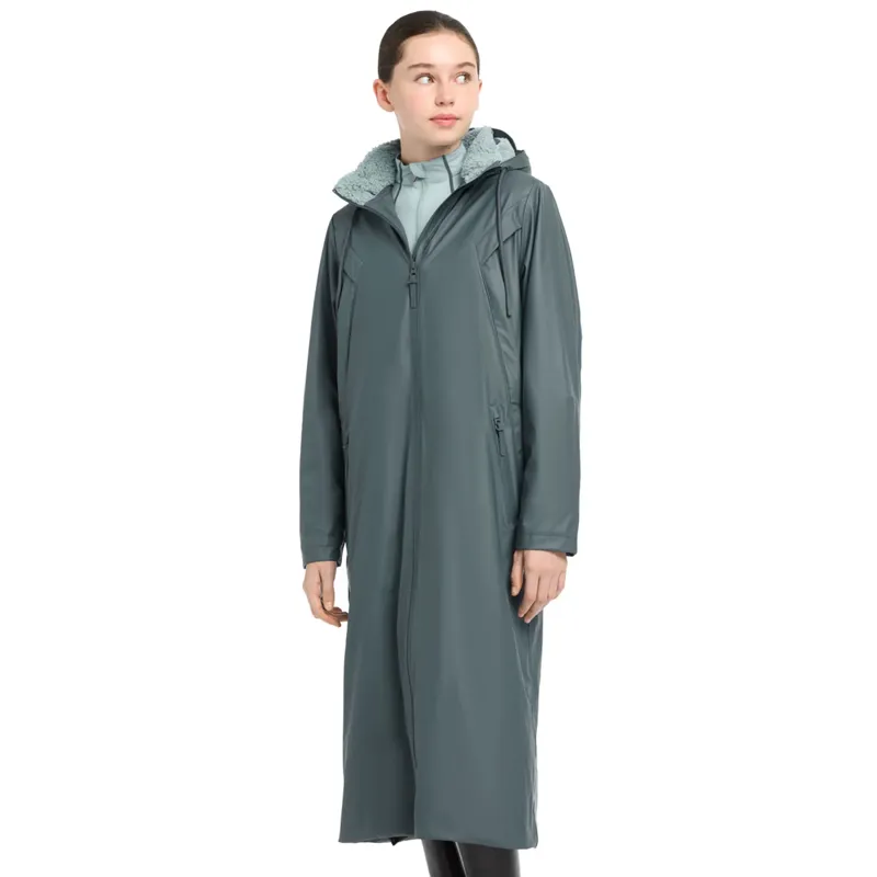 LeMieux Young Rider All Elements Coat - Petrol-1