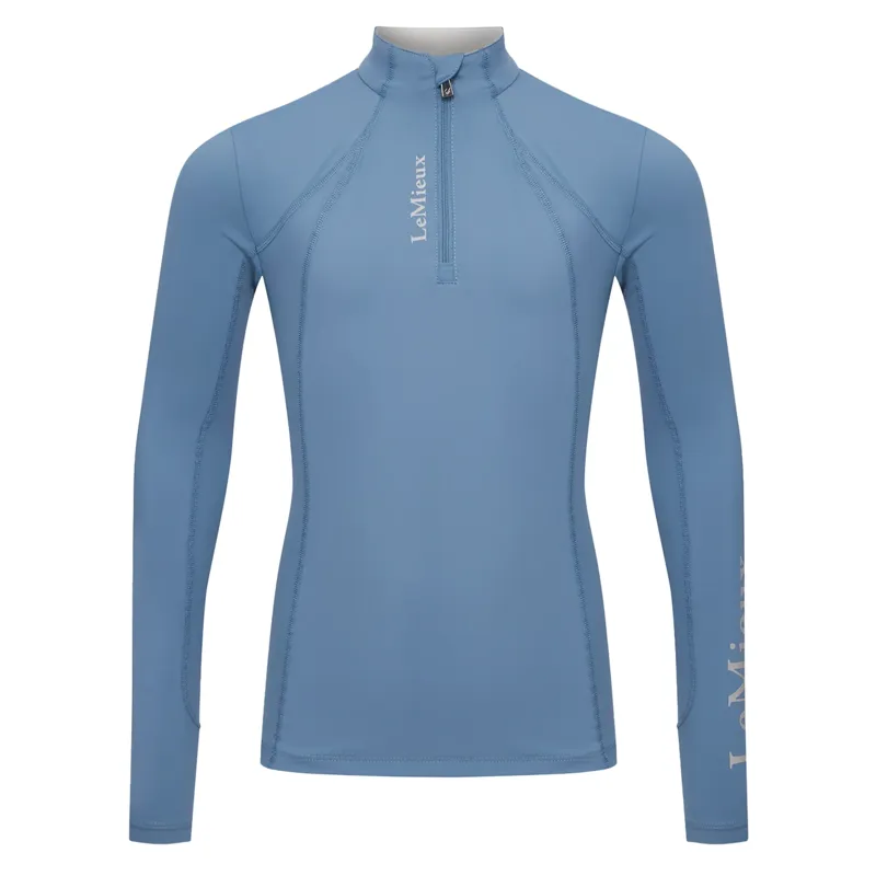 LeMieux Young Rider Classique Base Layer UV50 - Ice Blue