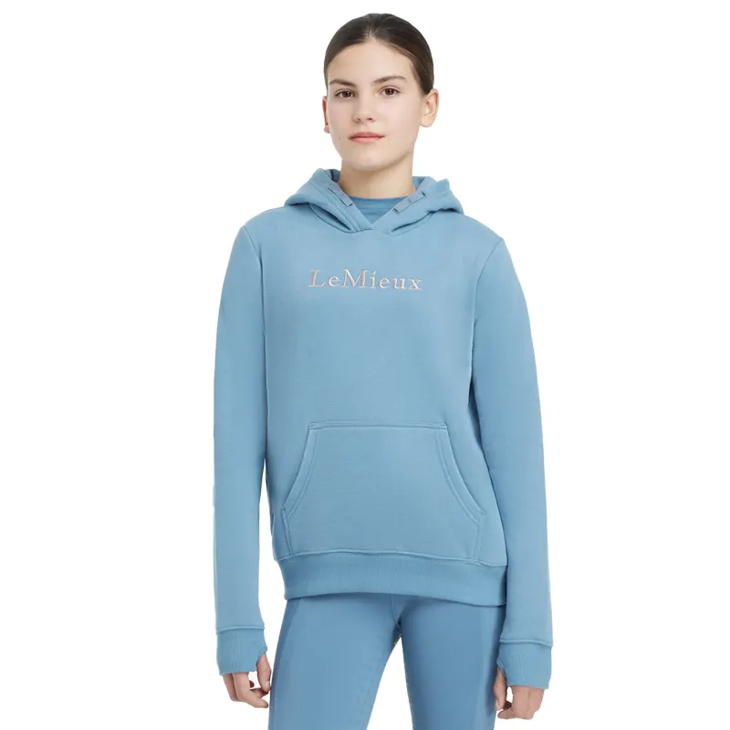 LeMieux Young Rider Classique Hoodie - Ice Blue-1