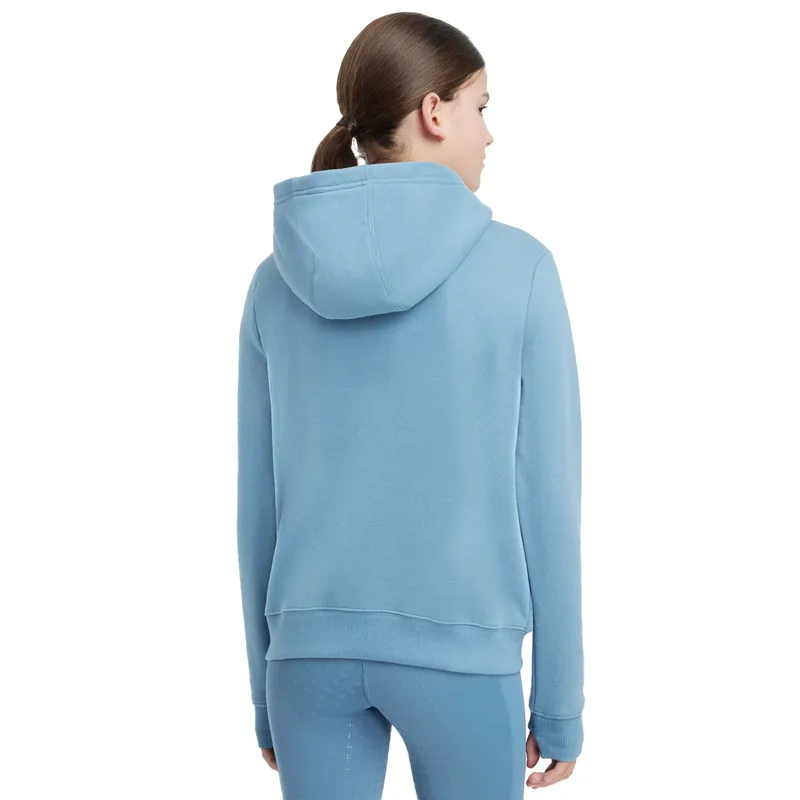LeMieux Young Rider Classique Hoodie - Ice Blue-4