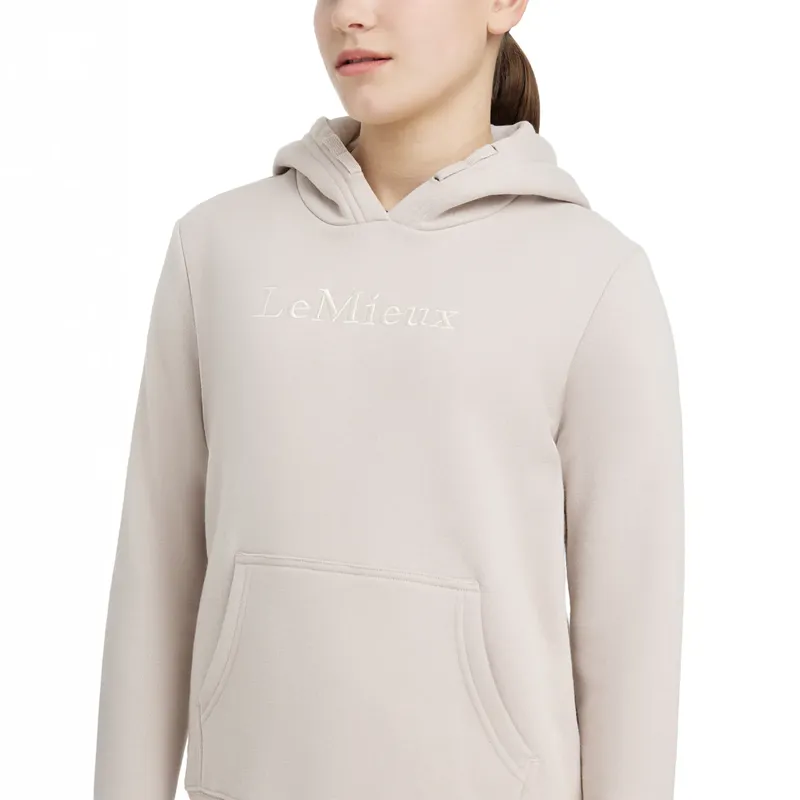 LeMieux Young Rider Classique Hoodie - Stone-2