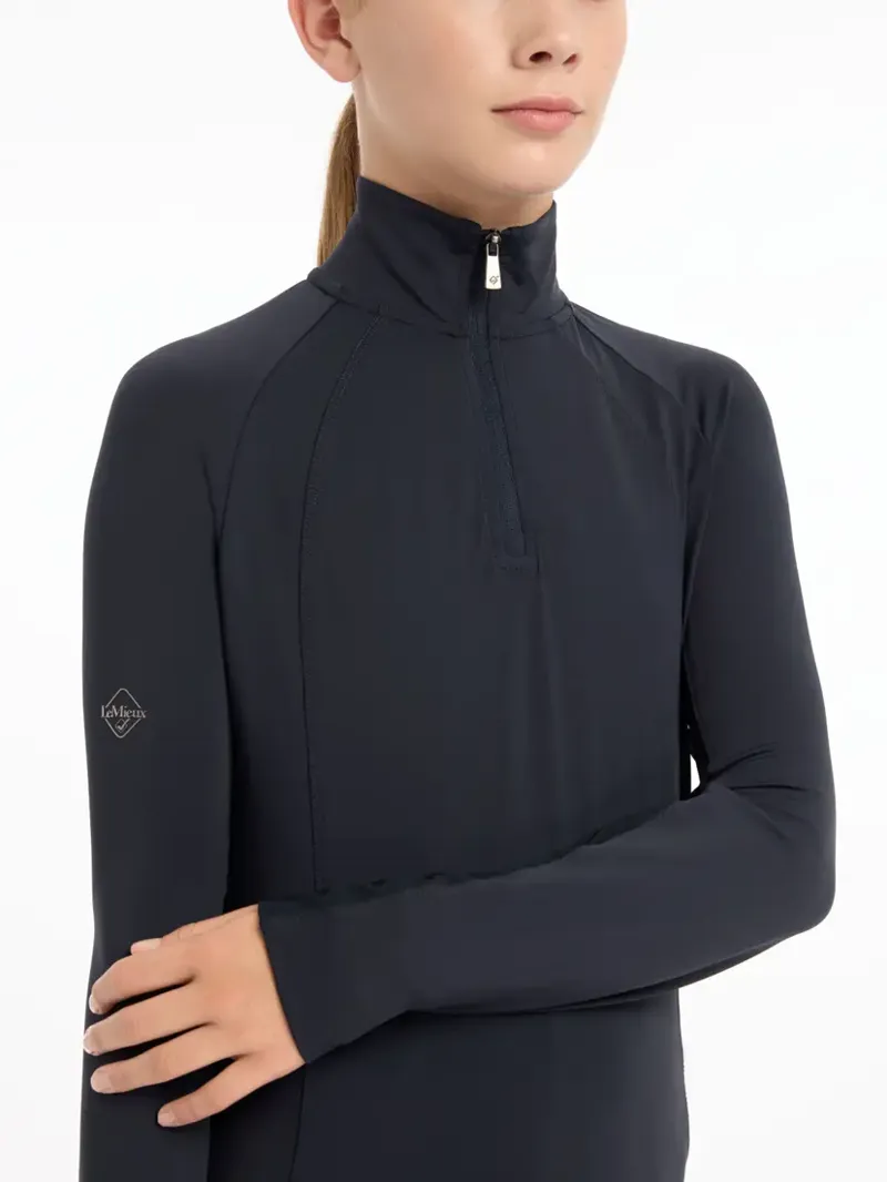 LeMieux Young Rider Hope Lightweight Base Layer - Navy-1
