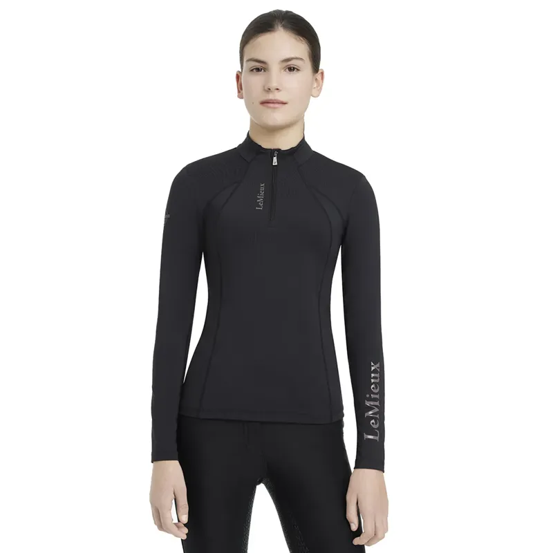 LeMieux Young Rider Classique Base Layer UV50 - Black-1