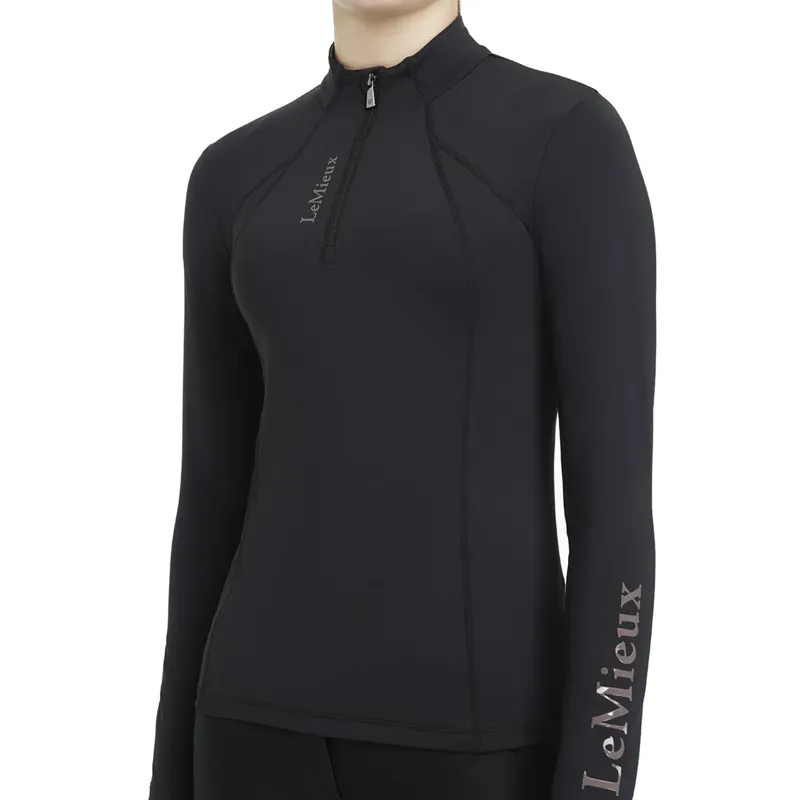 LeMieux Young Rider Classique Base Layer UV50 - Black-3