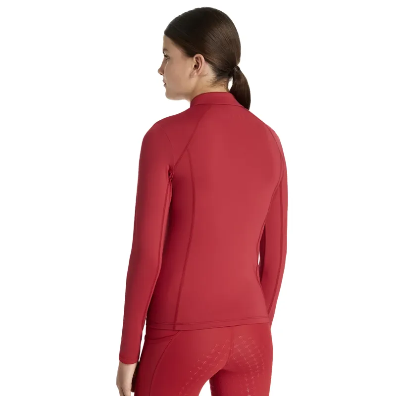 LeMieux Young Rider Classique Base Layer UV50 - Chilli-4