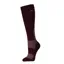 WeatherBeeta Performance Knee Length Riding Sock Mulberry/Mauve Wine 