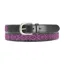 Hy Meydan Leather Belt - Fuchsia