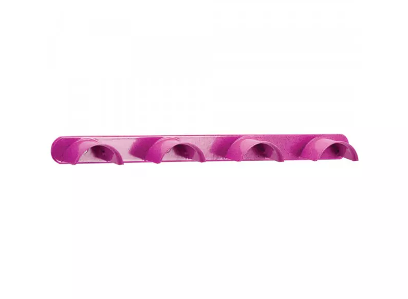 Stubbs Quad Bridle Rack - Pink