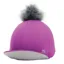 Hy Sport Active Hat Silk with Interchangeable Pom Pom - Amethyst Purple 