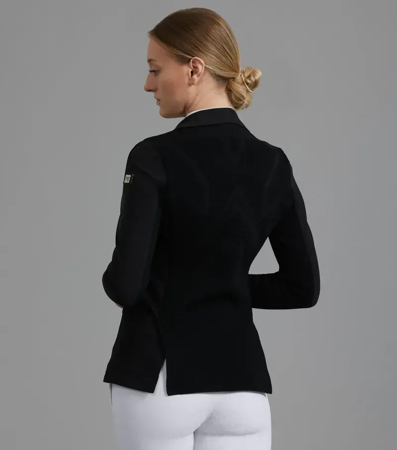Premier Equine Ladies Quarto Competition Jacket - Jet Black-1