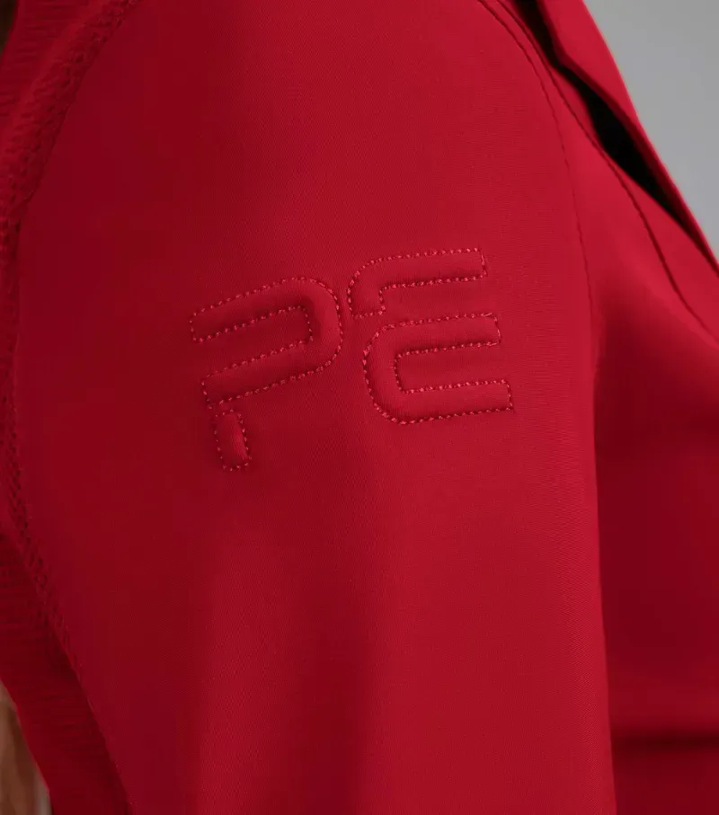 Premier Equine Quarto Ladies Competition Jacket - London Red-4