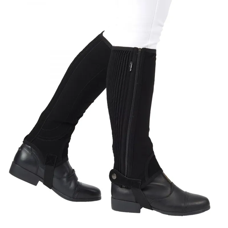 Dublin Easy-Care Half Chaps II - Black